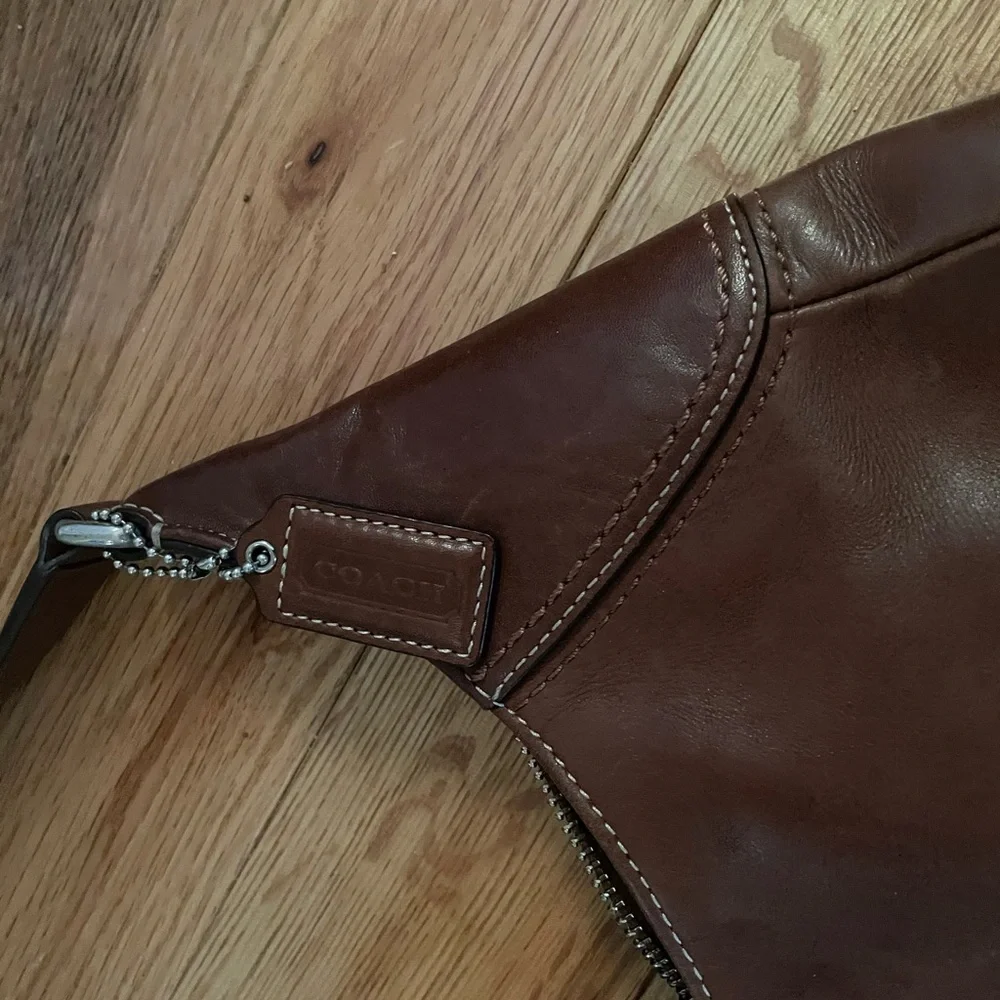 Coach vintage Hamilton brown leather hobo bag. Mini bag - Picture 3 of 10